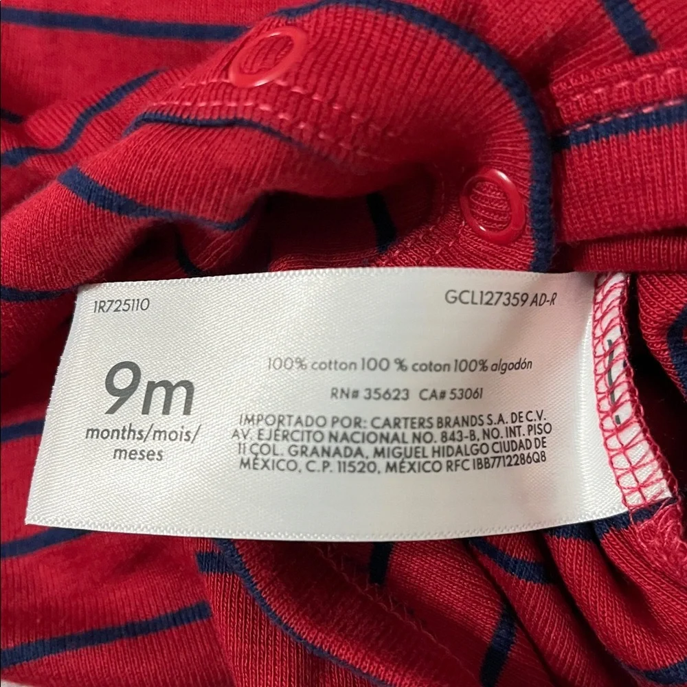 NEW Carter's 3-piece Set- car themed, navy, gray, red - Picture 8 of 13